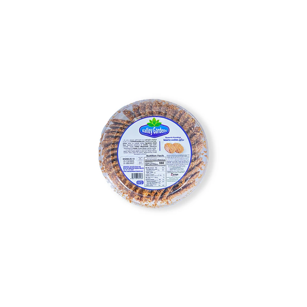 1082 Valley Garden Sesame Cookie 500g - Image 1