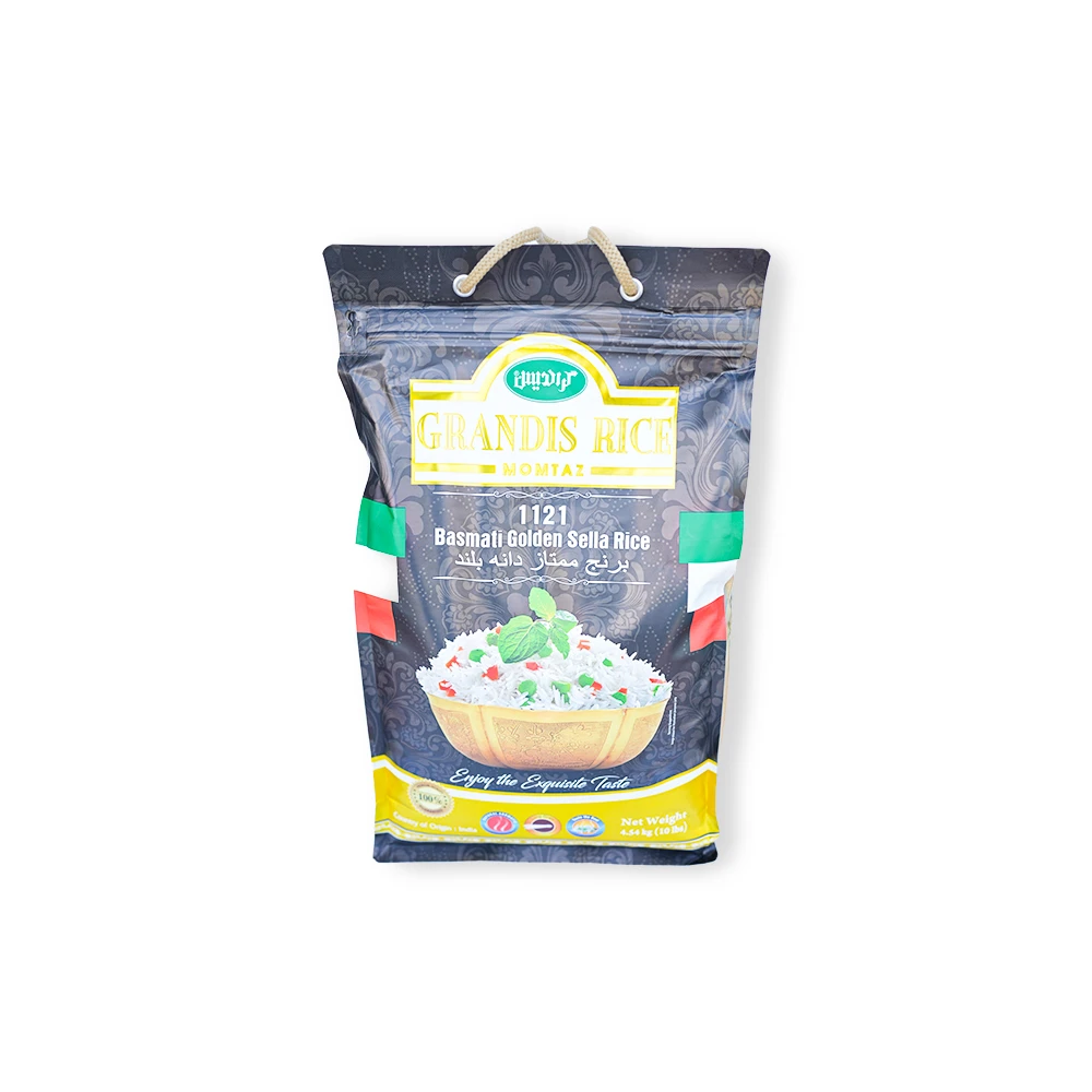 1377 Grandis Rice Basmati Golden Sella 10Lb - Image 1