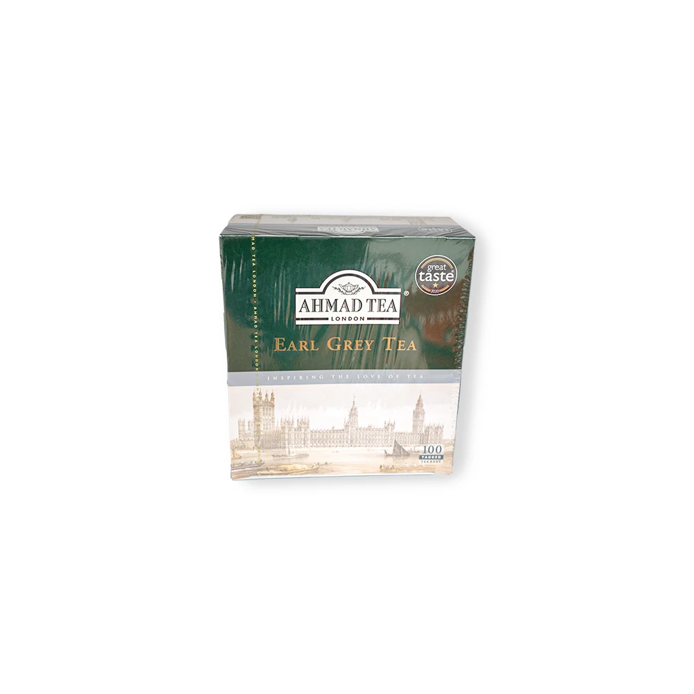 1718 AHMAD TEA EARL GREY 100T - Image 1
