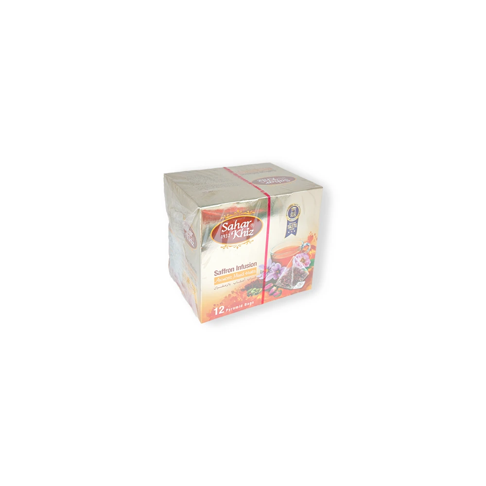 1852 Sahar khiz saffron infused tea 12pc - Image 1