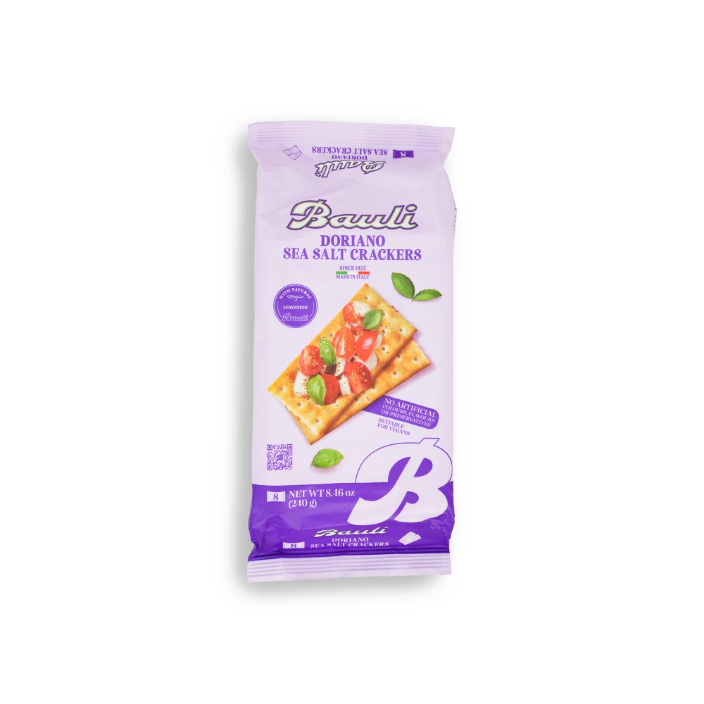 25 Bauli Doriano Sea Salt Crackers - Image 1