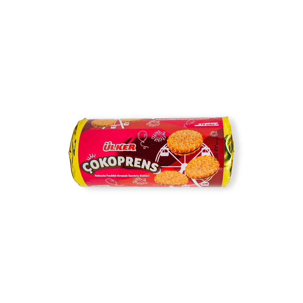 328 Ulker Cokoprens Sanwhich Piscuits 300g - Image 1