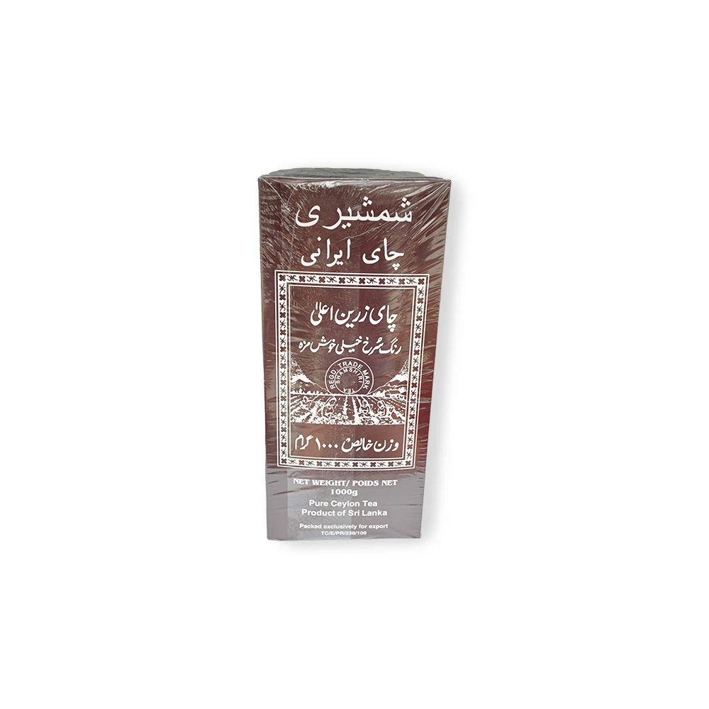 352 SHAMSHIRI PERSIAN TEA 500G TIN - Image 1