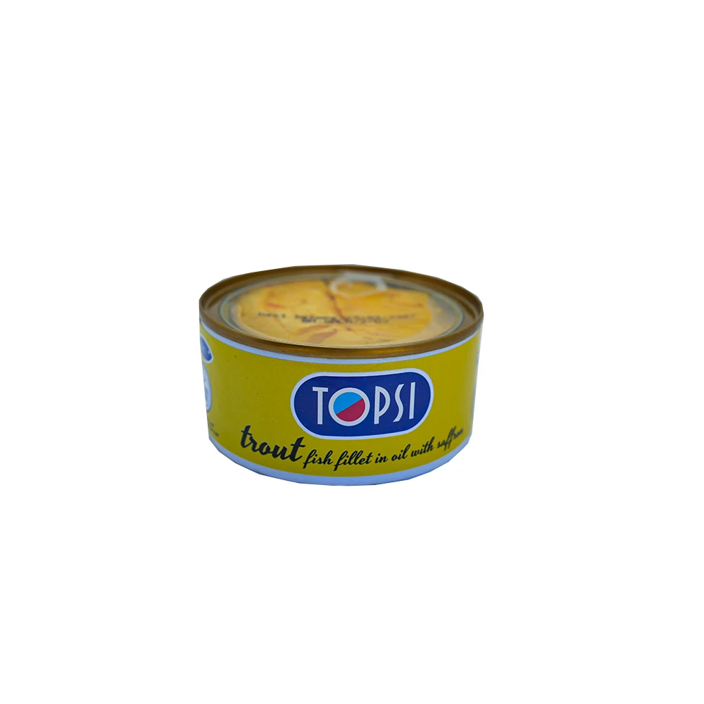 400 Topsi Saffron Tuna In Vegetabke oil 180g - Image 1