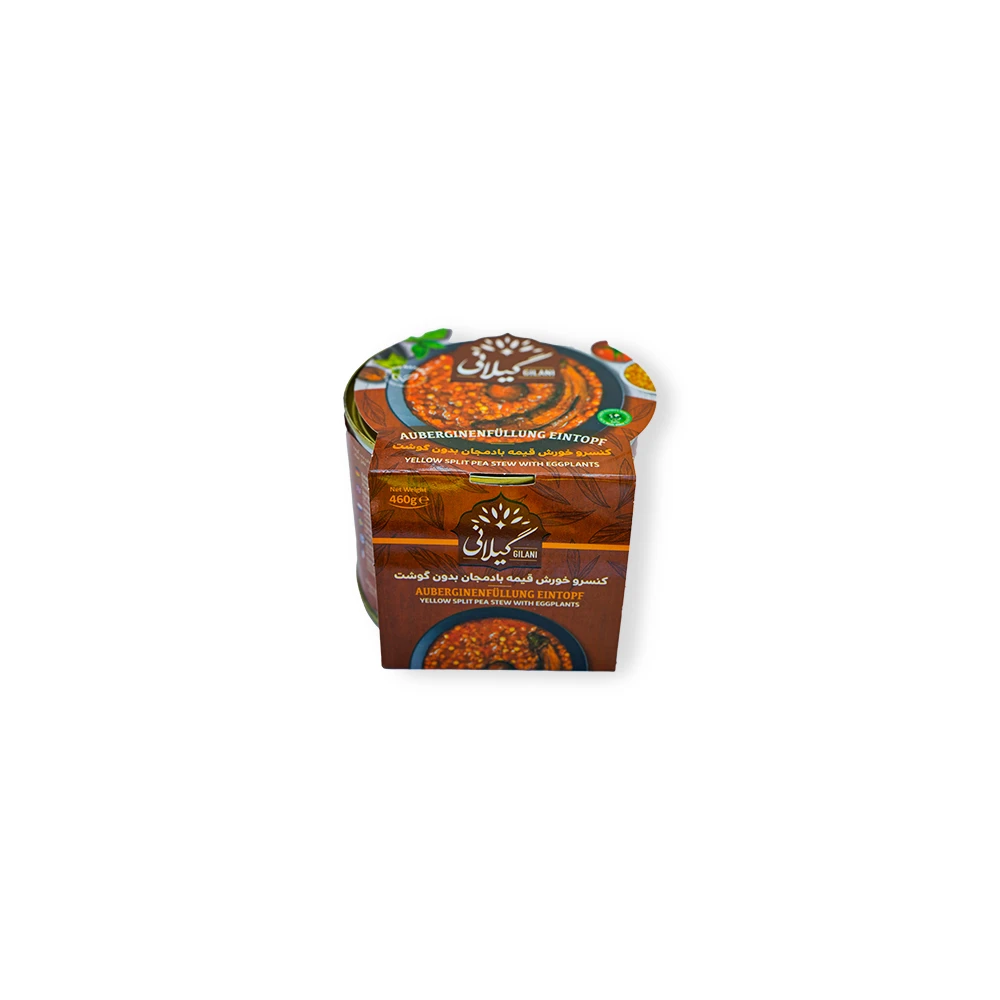 447 Gilani split pea stew with eggplant - Image 1