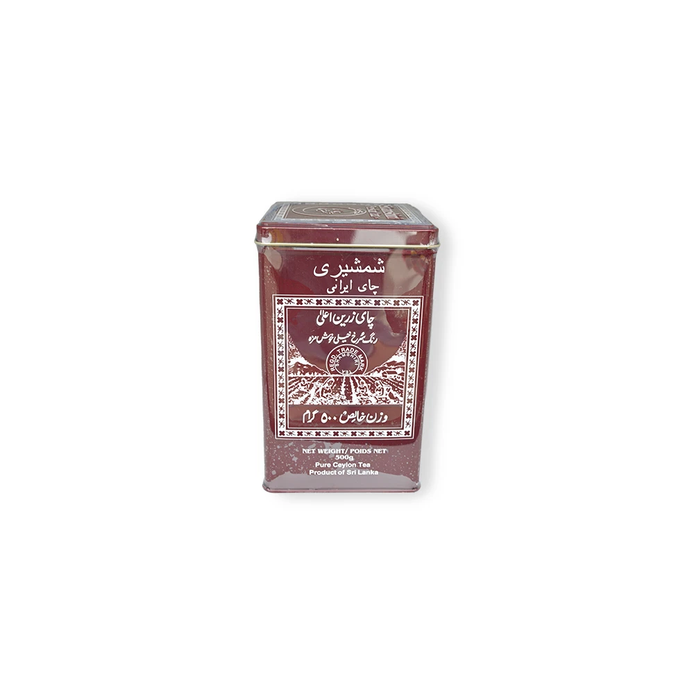 506 SHAMSHIRI PERSIAN TEA 500G TIN - Image 1
