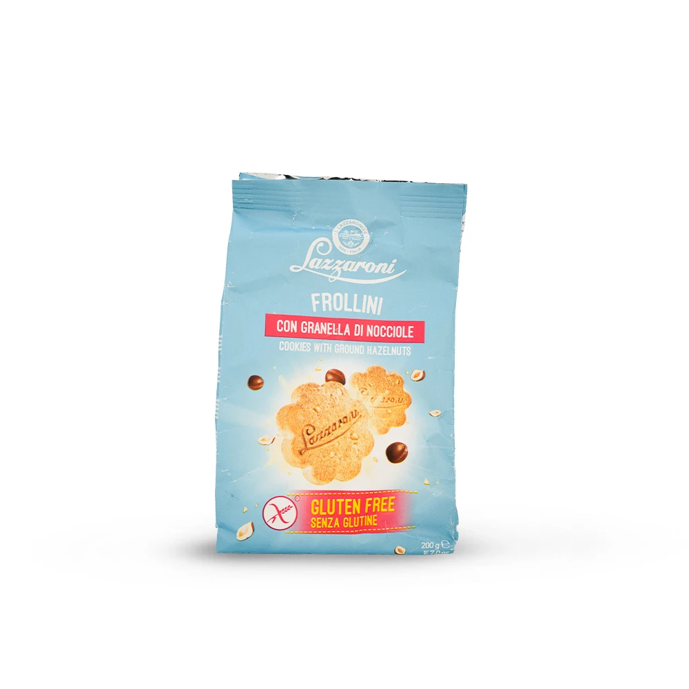 56 Lazzaroni Frollini Cookies with Ground Hazelnuts - Image 1