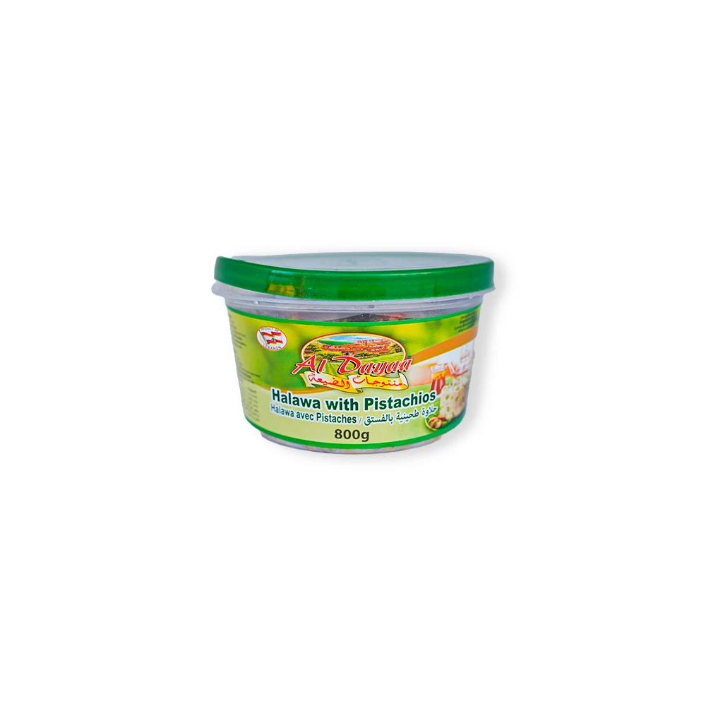 708 Al Dayaa Halawa with Pistachios 800g - Image 1