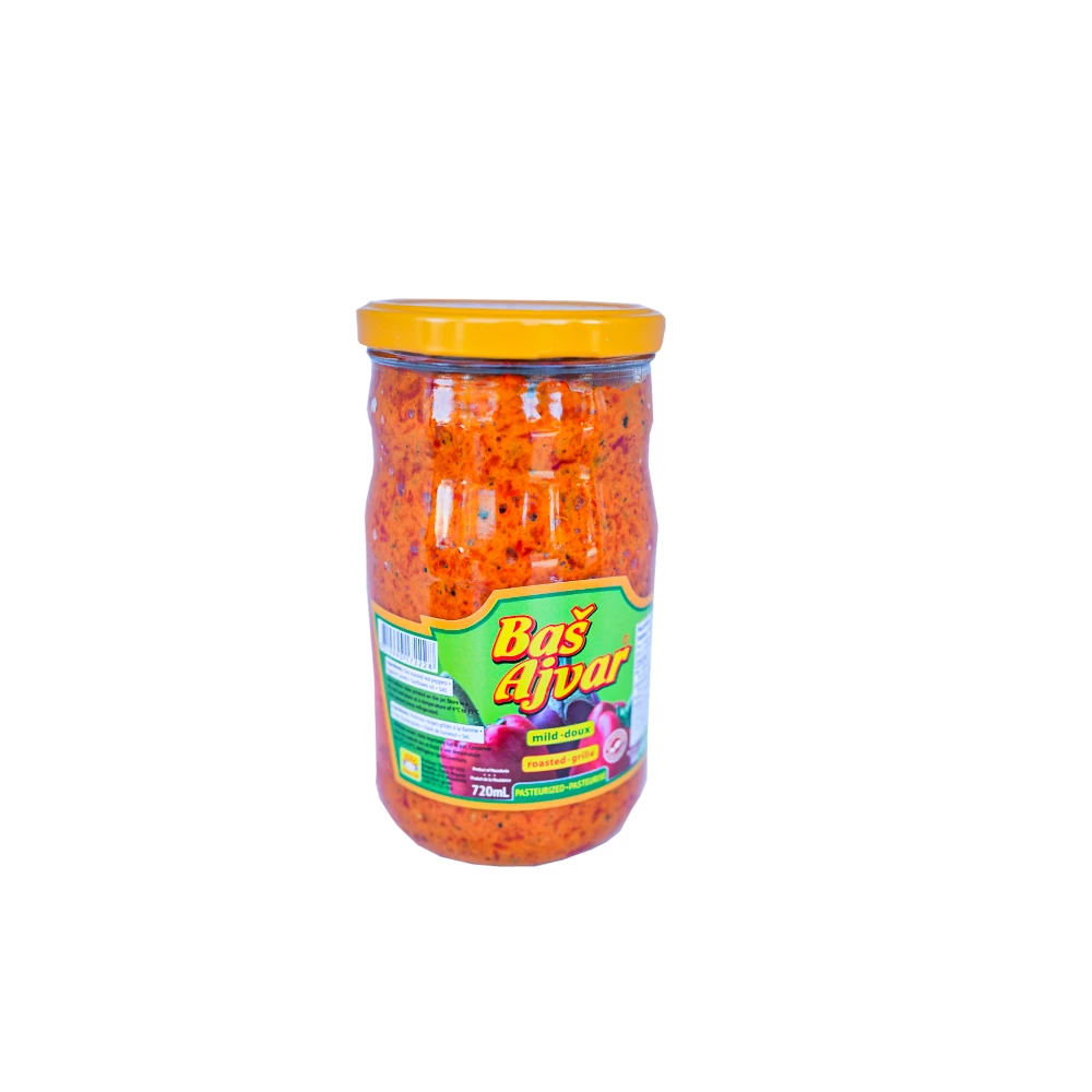981 Bas Ajvar Extra Hot 720ml - Image 1