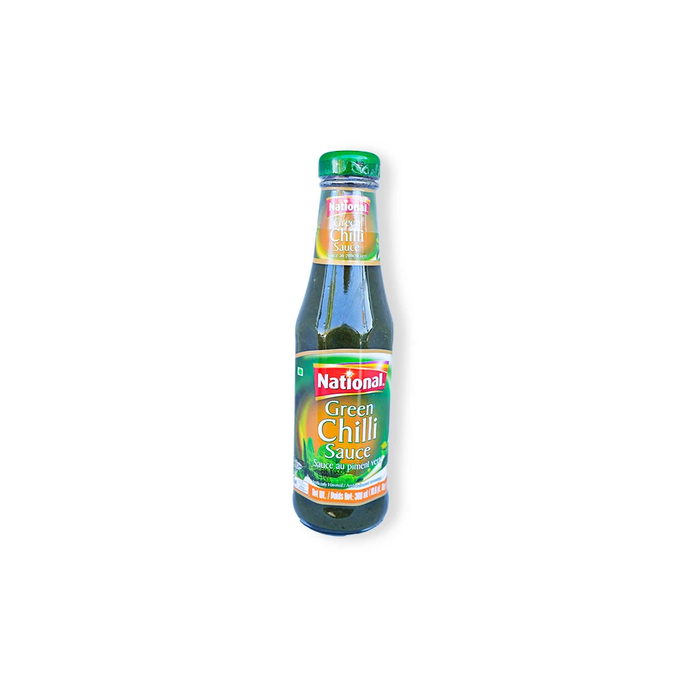 989 National Green Chilli Sauce 300ml - Image 1